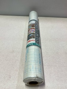 Con-Tact Creative Clear Vinyl, 18'' x 50' Self-Adhesive Shelf Liner, Glossy
