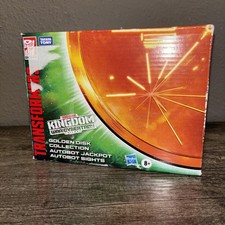 Transformers Kingdom War For Cybertron Golden Disc Autobot Jackpot & Sights READ