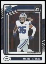 Marist Liufau Rookie RC 2024 Donruss Optic #273 Dallas Cowboys