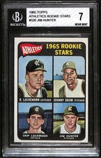 1965 Topps #526 Hunter/Odom/Lockwood/Lachemann HOF Rookie Stars BVG 7 NM C102768