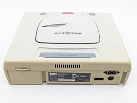 Sega Saturn White Console HST-3220 NTSC-J Japan Tested w/ Controller & Cables