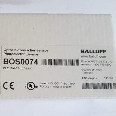 ONE New balluff BLE 18M-BA-1LT-S4-C Photoelectric sensor FREE SHIPPING