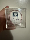 Tim Raines Signed baseball Hall of Fame Ball W/Inscription SteinerAuthentication