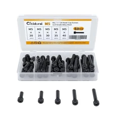 M5 x 20mm 25mm 30mm 35mm 40mm Button Head Socket Cap Screws Bolts, 10.9 Grade...