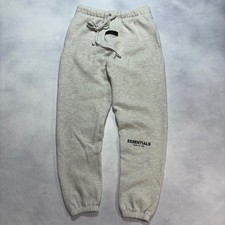 Fear of God Essentials Sweatpants Men's Small Heather Grey Joggers SS22
