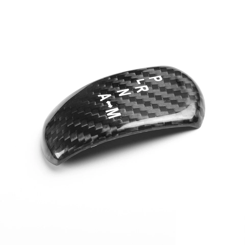 Dry Carbon Fiber Console Gear Shift Head Cap Cover For NISSAN GTR R35 2008-2016 Foto 4 de 4