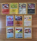 10 POKEMON card lot 2023 Crown Zenith Holo & Reverse VOLCANION Zacian ZERAORA