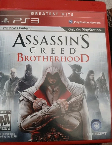 ASSASSIN'S CREED BROTHERHOOD GREATEST HITS PS3 PLAYSTATION COMPLETE