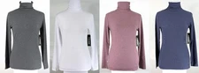 32 Degrees Heat Women Turtle Neck Long Sleeve Micro Ribbed S,M,L,XL,2XL