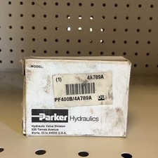 NEW PARKER PF400B/4A789A HYDRAULIC FLOW CONTROL VALVE PF400B 4A789A