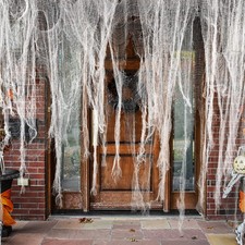 Watayo 196 x 39 Inch Halloween Creepy Cloth, Large White 196x39inch,