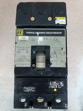 Square D KCB34110 3 Pole 110 Amp 480V Circuit Breaker CHIPPED SEE PICS 