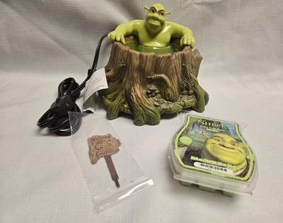 Scentsy Shrek Get Out My Swamp Warmer With Scent Bar Retired New In Box
