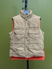 Ralph Lauren Brown Down Utility Vest Small Men