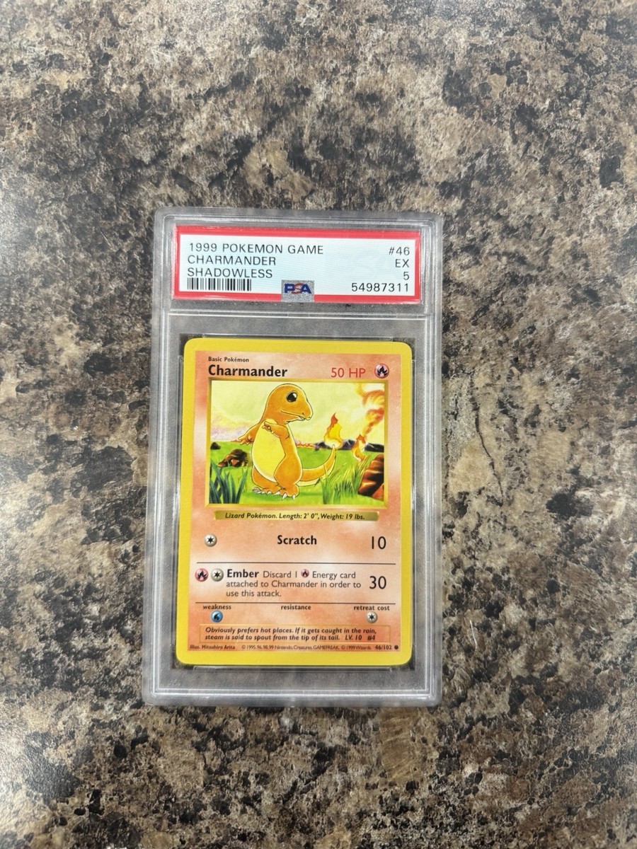 Charmander 046/102 Base Set (Shadowless) Regular for sale online | eBay Charmander 046/102 Base Set (Shadowless) Regular for sale online | eBay