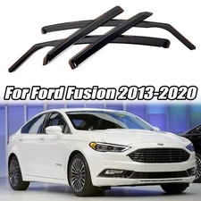 For Ford Fusion 2013-2020 15 Rain Guards Window Visors Wind Deflector In-channel