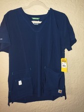 Carhartt Force Modern Fit Cross-Flex V-Neck Scrub Top Women's size