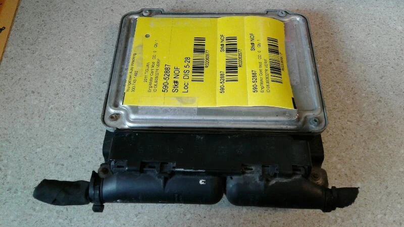 Engine ECM Electronic Control Module 2.0L Turbo AWD Fits 11 TIGUAN 2063577 — 第 3/4 张图片