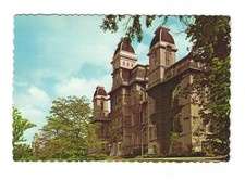 Syracuse University Syracuse New York Huntington B CROUSE hall VTG postcard Unp