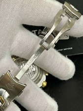 TAG Heuer Calibre 16 Chronograph 200m Link Model CJF2150-0 18k Bezel Mens Watch 10