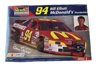 Sealed 1997 REVELL MONOGRAM ELLIOTT 94 McDONALDS FORD T-BIRD Model Car Kit 1/24
