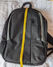 Amazon Basics Travel Laptop Backpack Rucksack Black Opened but never used