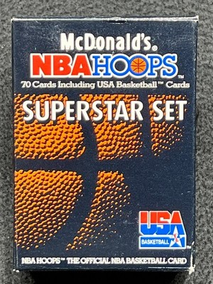 1992 Hoops McDonald's Basketball Factory Sealed Set (70)