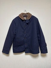 Kaptain Sunshine N-1 Deck Jacket L Used WW2-inspired Navy Military Style JAPAN