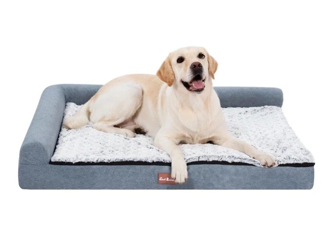 Large Orthopedic Memory Foam Dog Sofa & Bed Cushion Washable Removable Cover