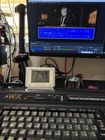 Panasonic MSX2+ FS-A1WX console only  floppy drive working vintage rare