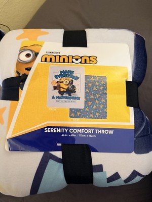 Minions & Monsters Cinemark Exclusive Blanket IN HAND exclusive rare cute blanke