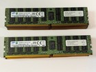 New ListingSamsung 32GB (1x32GB) PC4-17000 (DDR4-2133) LRDIMM Memory (M386A4G40DM0-CPB)
