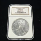 1993 American Silver Eagle Coin - NGC MS69 Beautiful!
