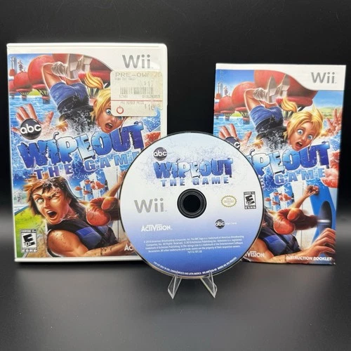Wipeout: The Game (Nintendo Wii, 2010) CIB Complete w/ Manual Tested