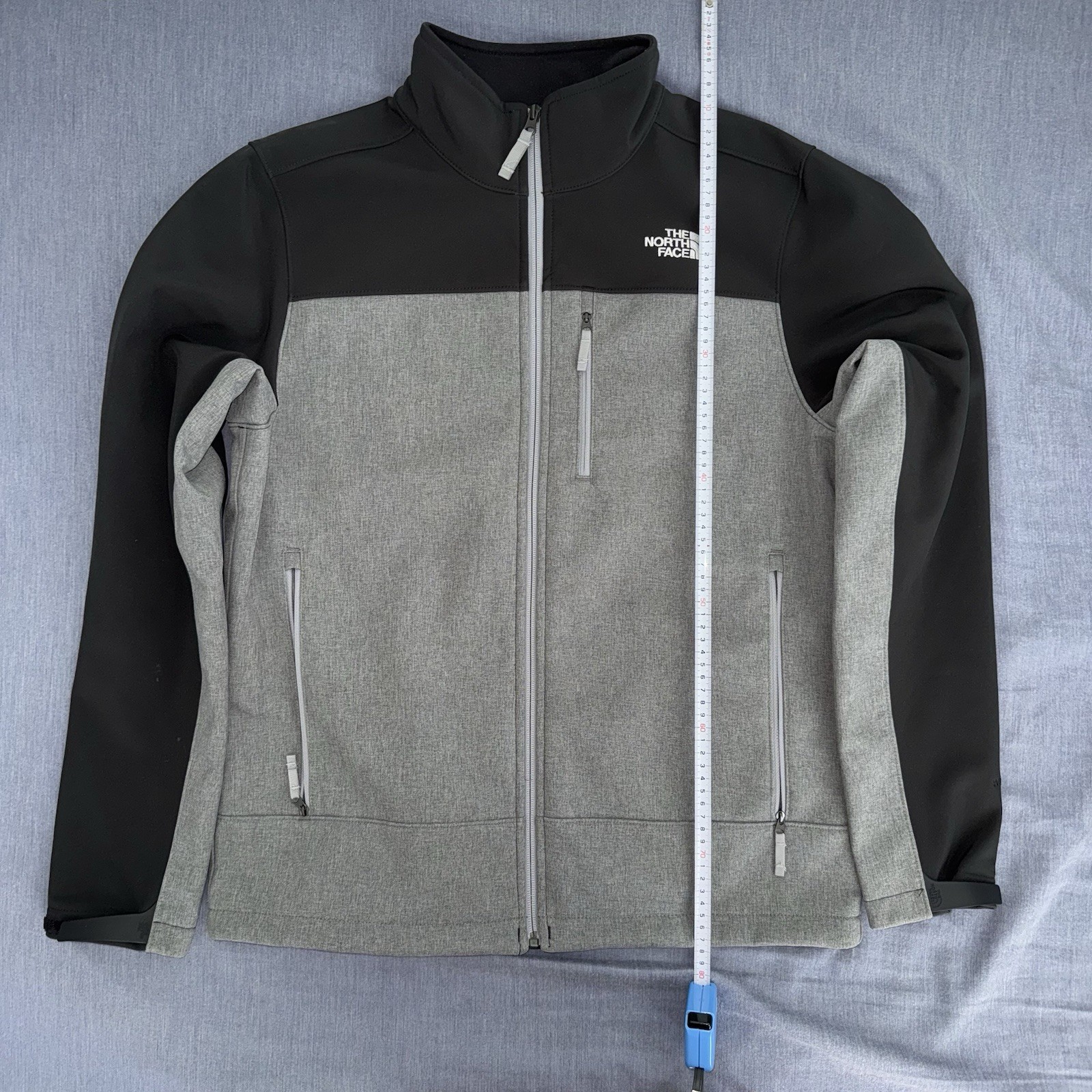 The North Face black and grey windbreaker jacket Size Medium