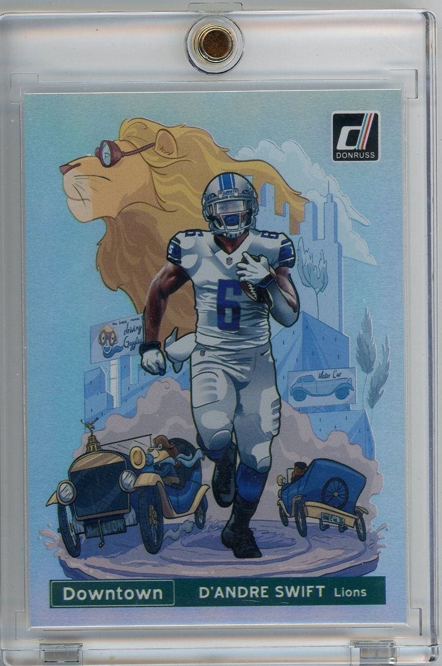 D'Andre Swift 2020 Panini Donruss Downtown