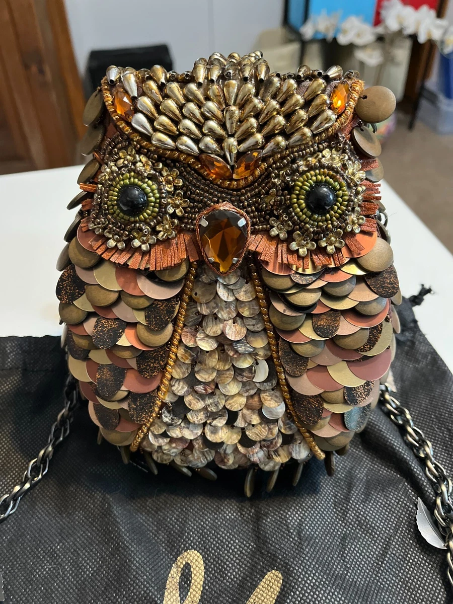 Mary frances owl purse hotsell