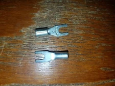 100 Pieces B220 T&B Sta-Kon Non-Insulated Locking Fork Terminals 18-14 AWG #6 