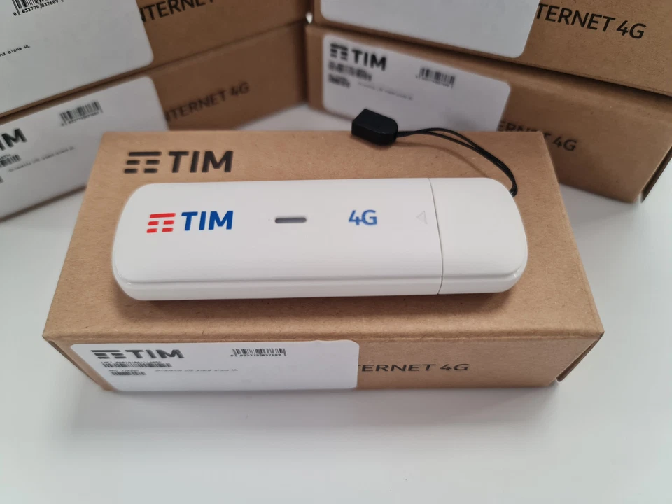 Chiavetta Internet 4G LTE TIM usb MODEM microSD 777758 per tutti operatori NUOVA - Immagine 3 di 4