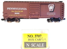 N Model Power 3707 40' Box Car Pennsylvania RR PRR #24062