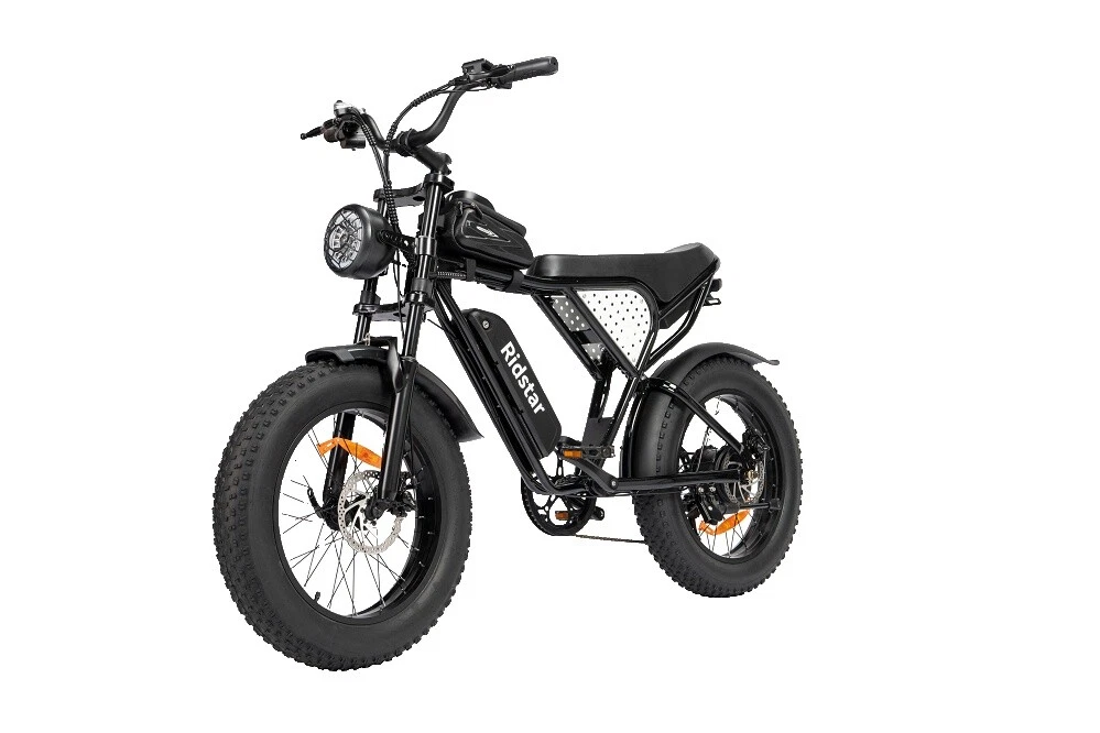Steel Black Electric Bikes