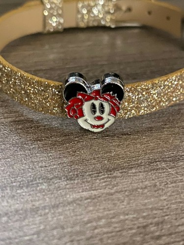 Minnie Mouse Inspired 8mm Slider Charm - Picture 2 of 5