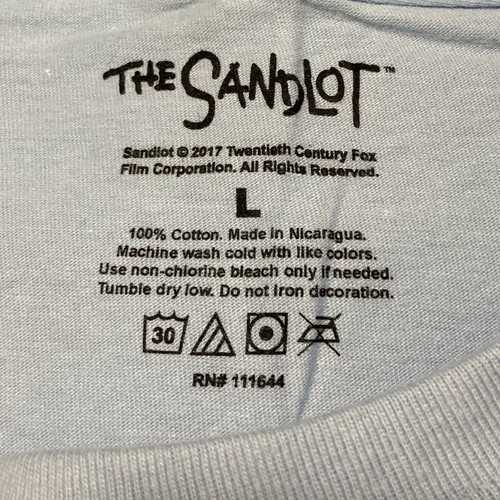 LEGENDS NEVER DIE FUNNY SANDLOT BASEBALL KILLING ME SMALLS T-SHIRT Sz L NEW TAG - Picture 6 of 6