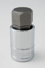 Titan 15621 1/2-Inch Drive x 21mm Hex Bit Socket - 21 mm