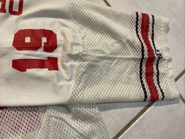 Vintage 1970s 80s CHAMPION Ohio State Buckeyes #19 Fishnet