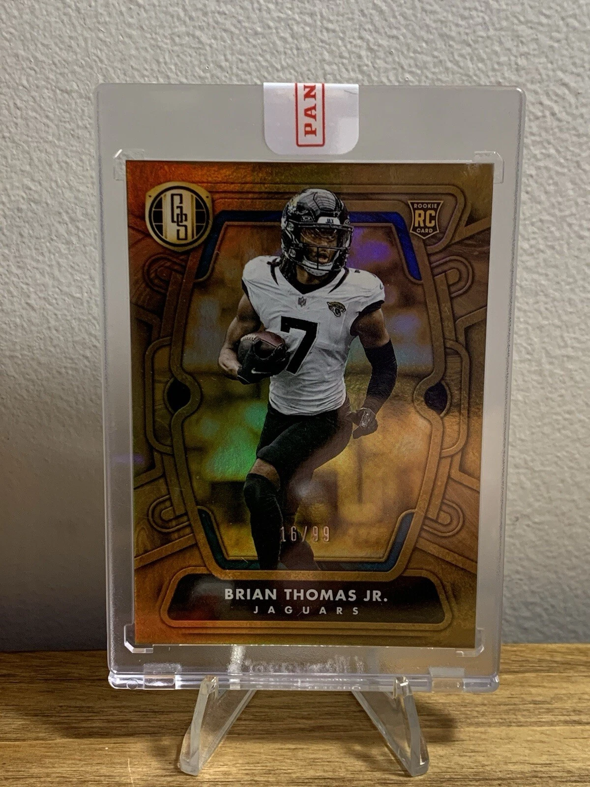 Brian Thomas Panini Gold Standard Rookie Jersey Autographs Triple #3 Base