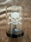 Skull & Crossbones Apothecary Lid Jar/ Dish Gothic Halloween- New