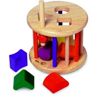 Sortier-Rolle, Formen-Steckspiel / Baustein-Steckbox, Nic Walter 65061
