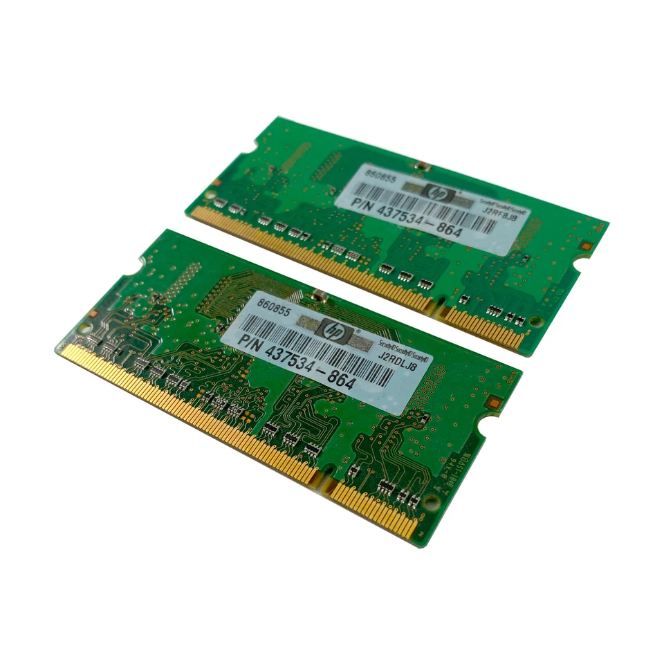 Hynix 1GB (512MB x2) PC2-5300S-555-12 HP 437534-864 RAM Laptop Memory OEM - Image 2 of 4