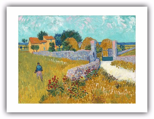 Vincent van Gogh : "Farmhouse in Provence" (1888) — Giclee Fine Art Print - Picture 4 of 7